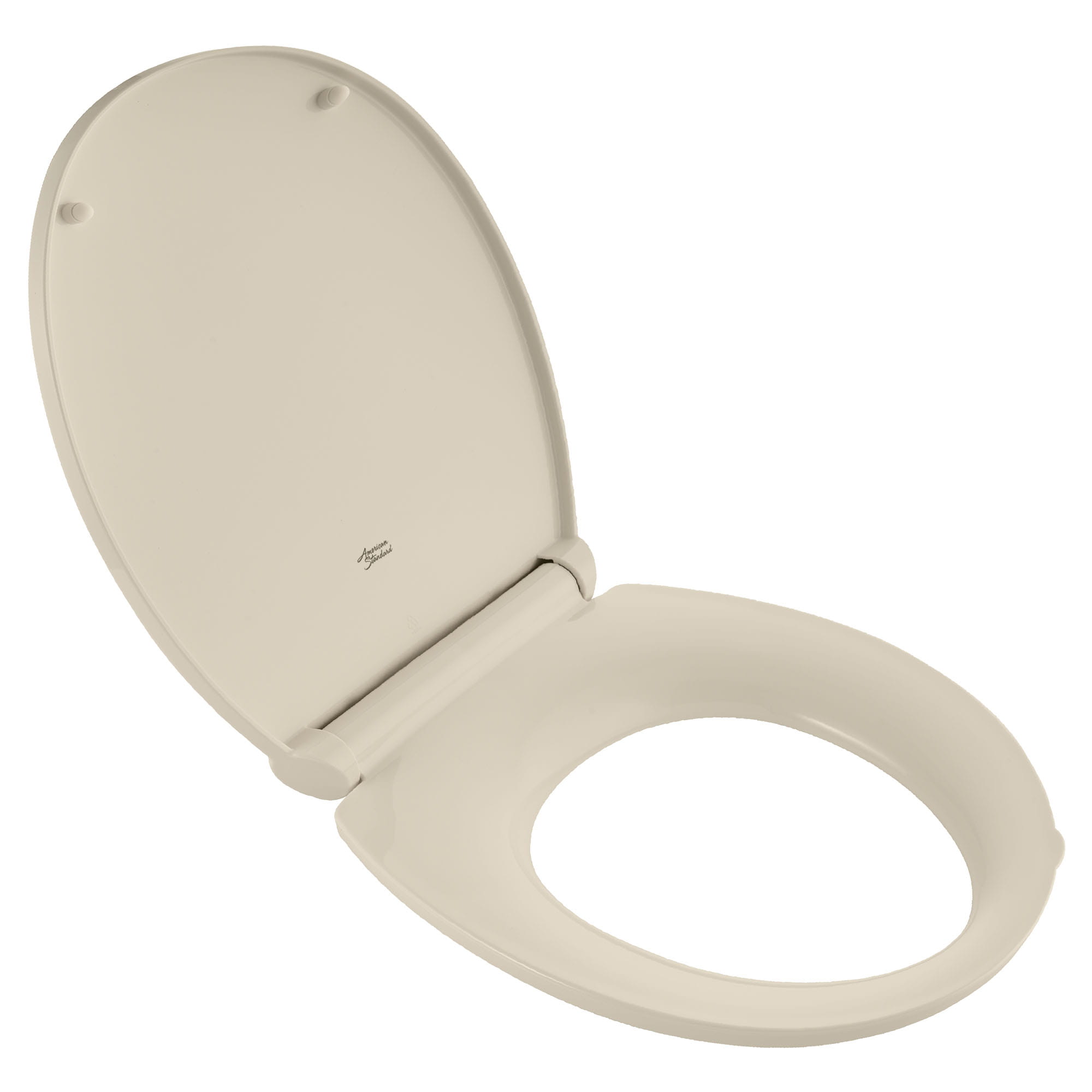 Contemporary SlowClose & Easy LiftOff Round Front Toilet Seat